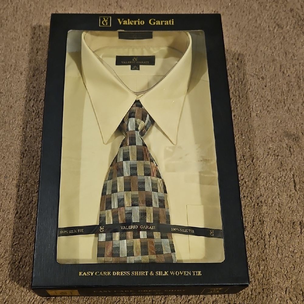 Valerio Garati Dress Shirt with Tie